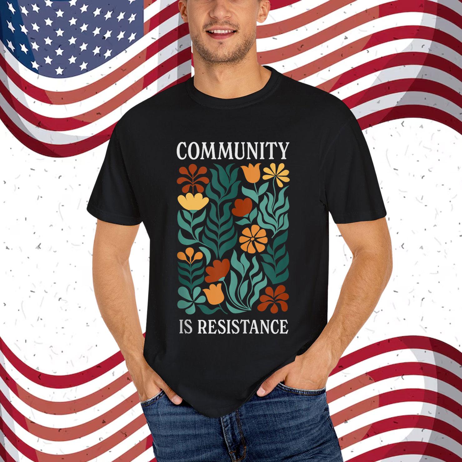 Community Is Resistance T-Shirt