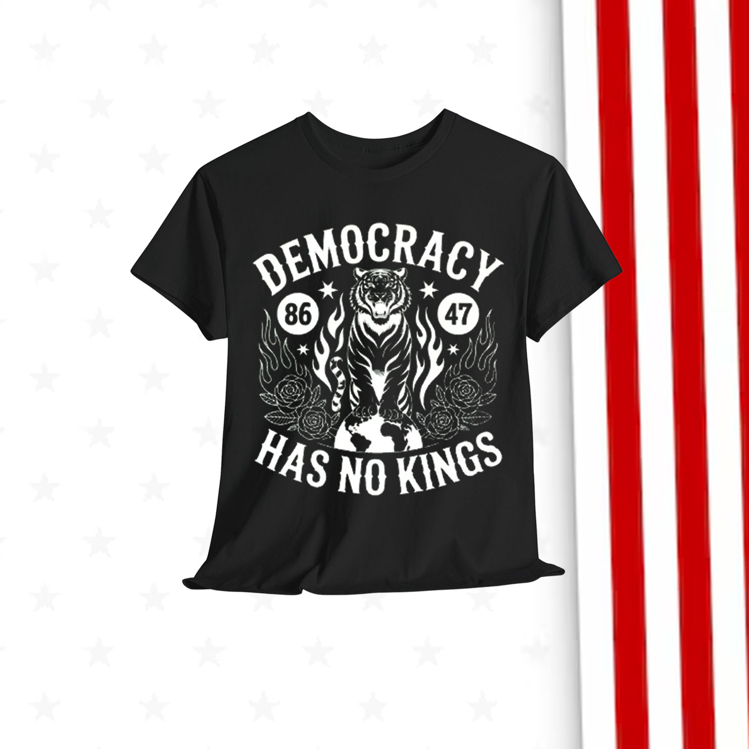 Democracy Has No Kings T-Shirt