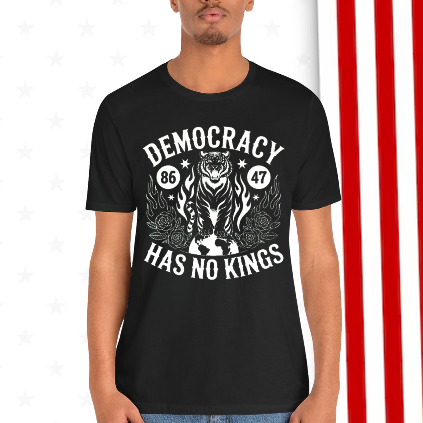 Democracy Has No Kings T-Shirt