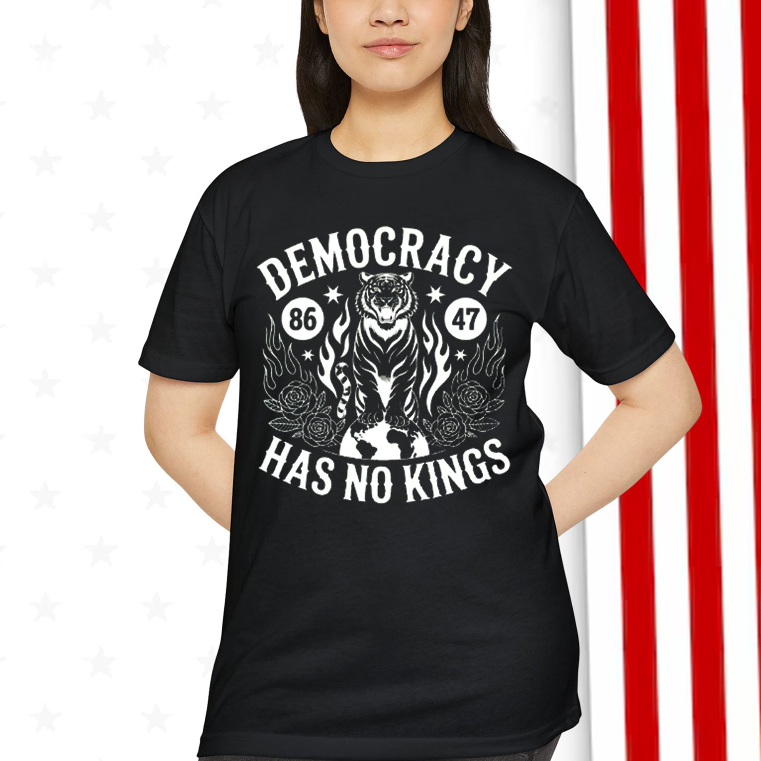 Democracy Has No Kings T-Shirt