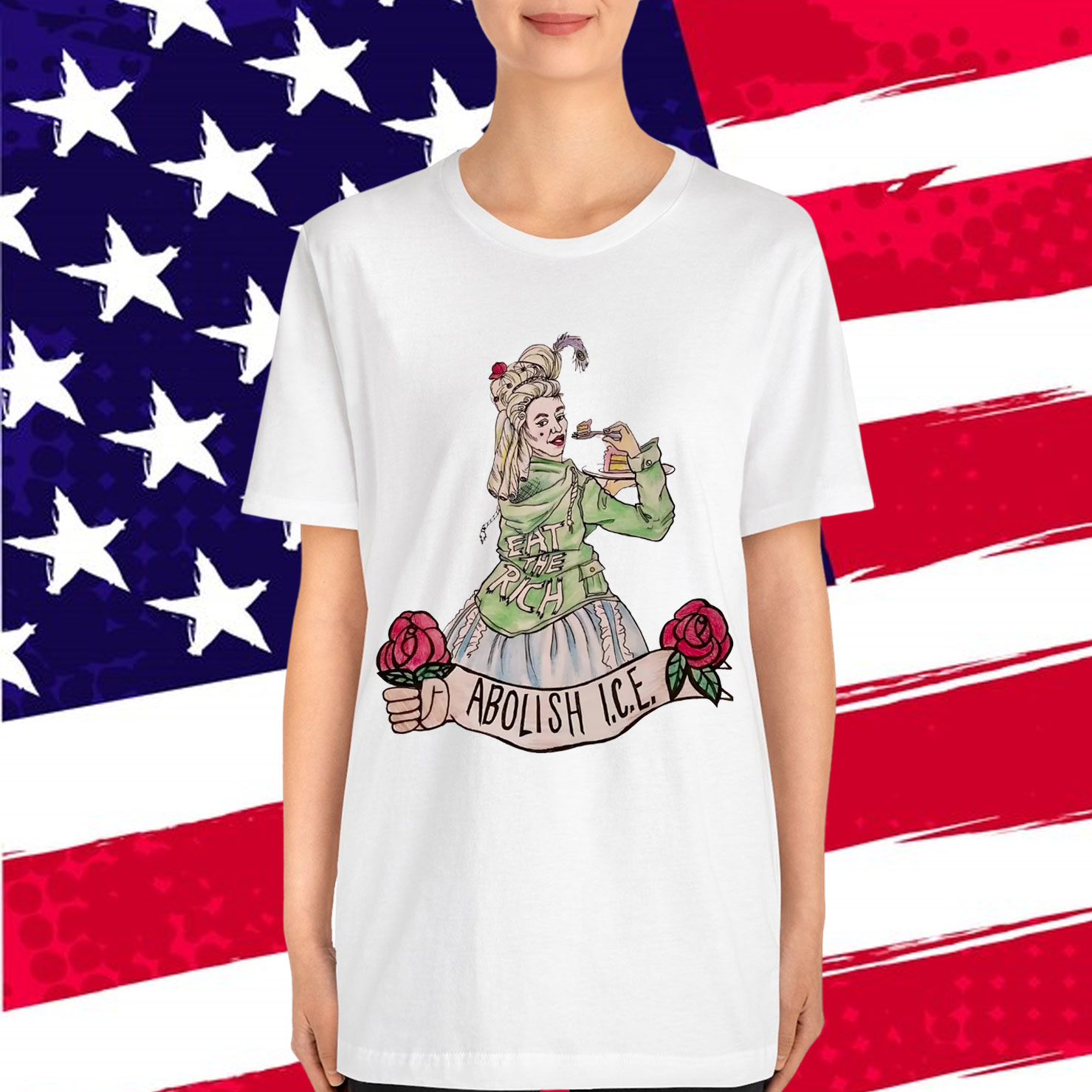 Eat the Rich Abolish Ice Shirt