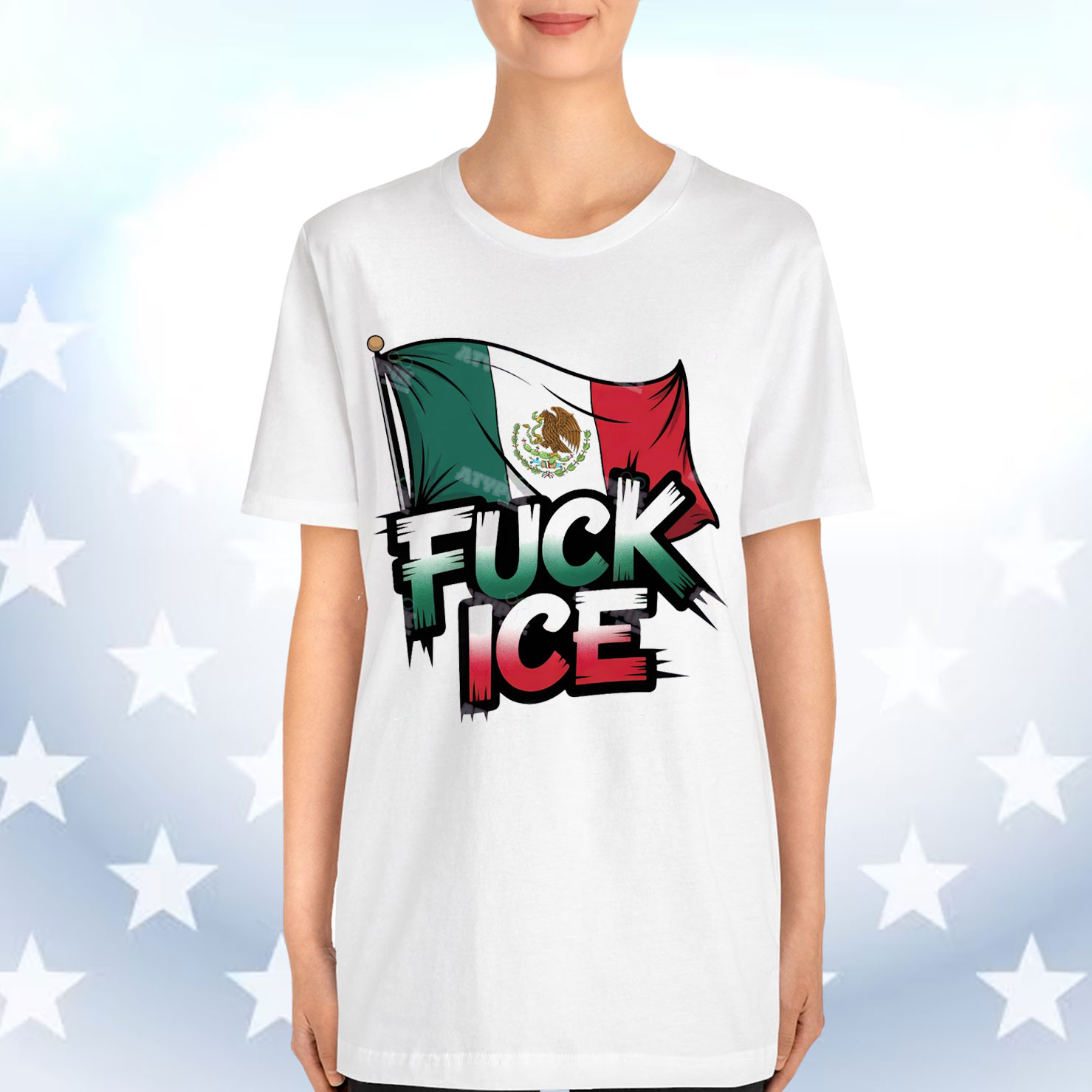 Fuck ICE Clipart Sublimation Shirt