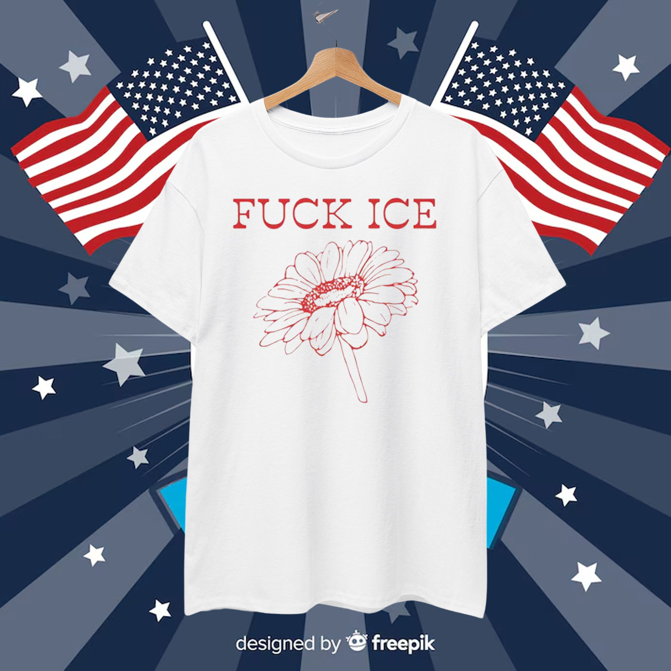 Floral Fuck ICE T-Shirt