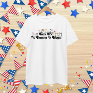 Floral Fuck Ice Anti Trump Shirt