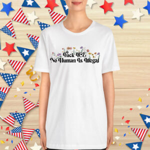 Floral Fuck Ice Anti Trump Shirt
