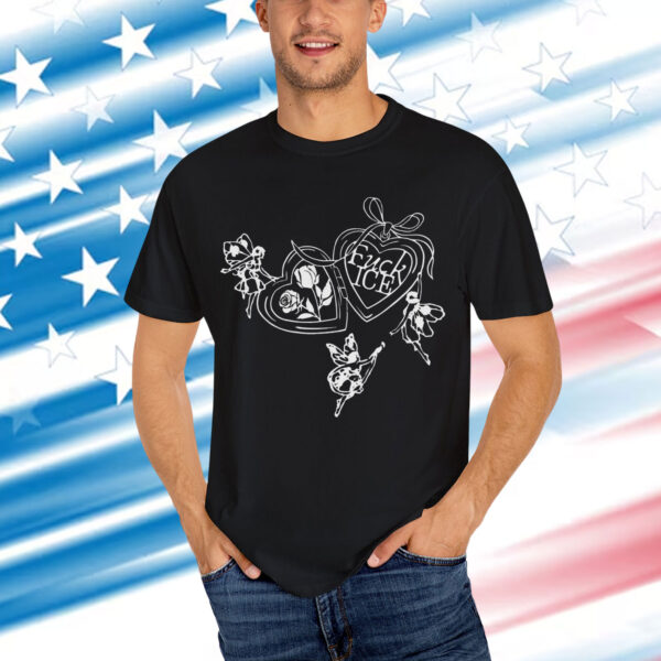 Fuck ICE Fairy Liberation Cropped Boxy Shirt