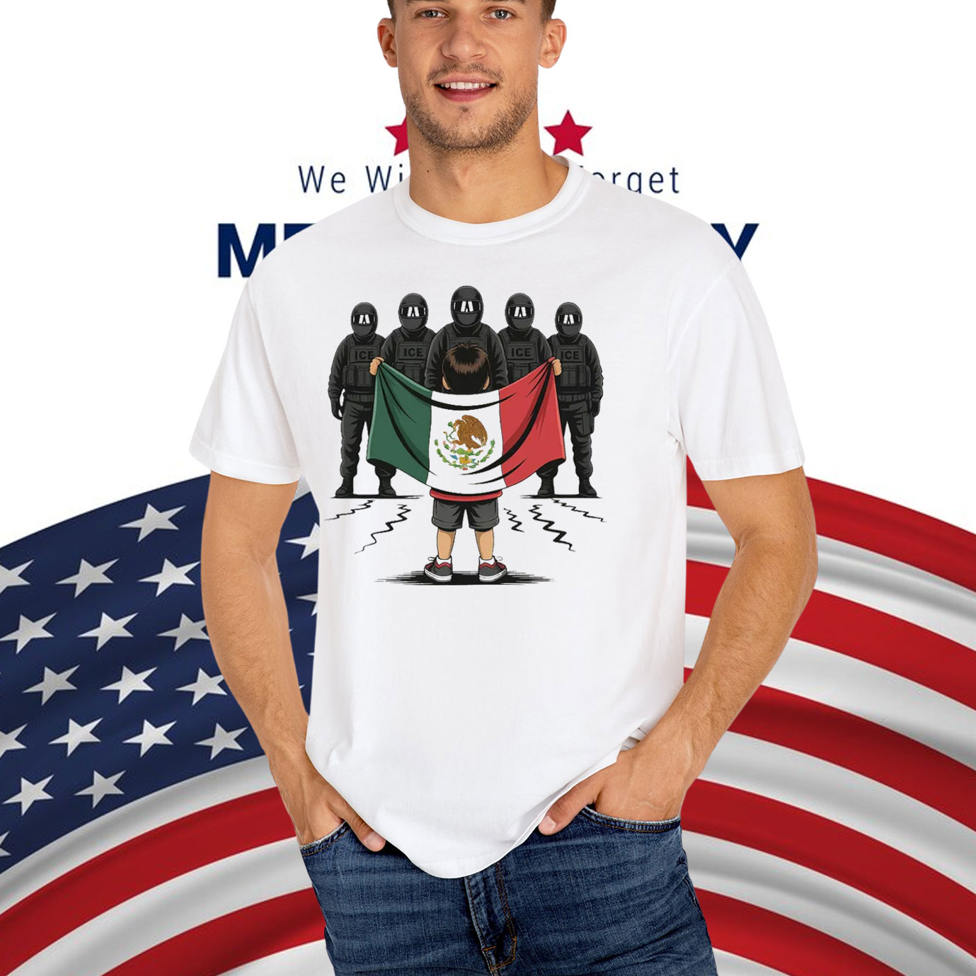 Fuck ICE Mexican T-Shirt