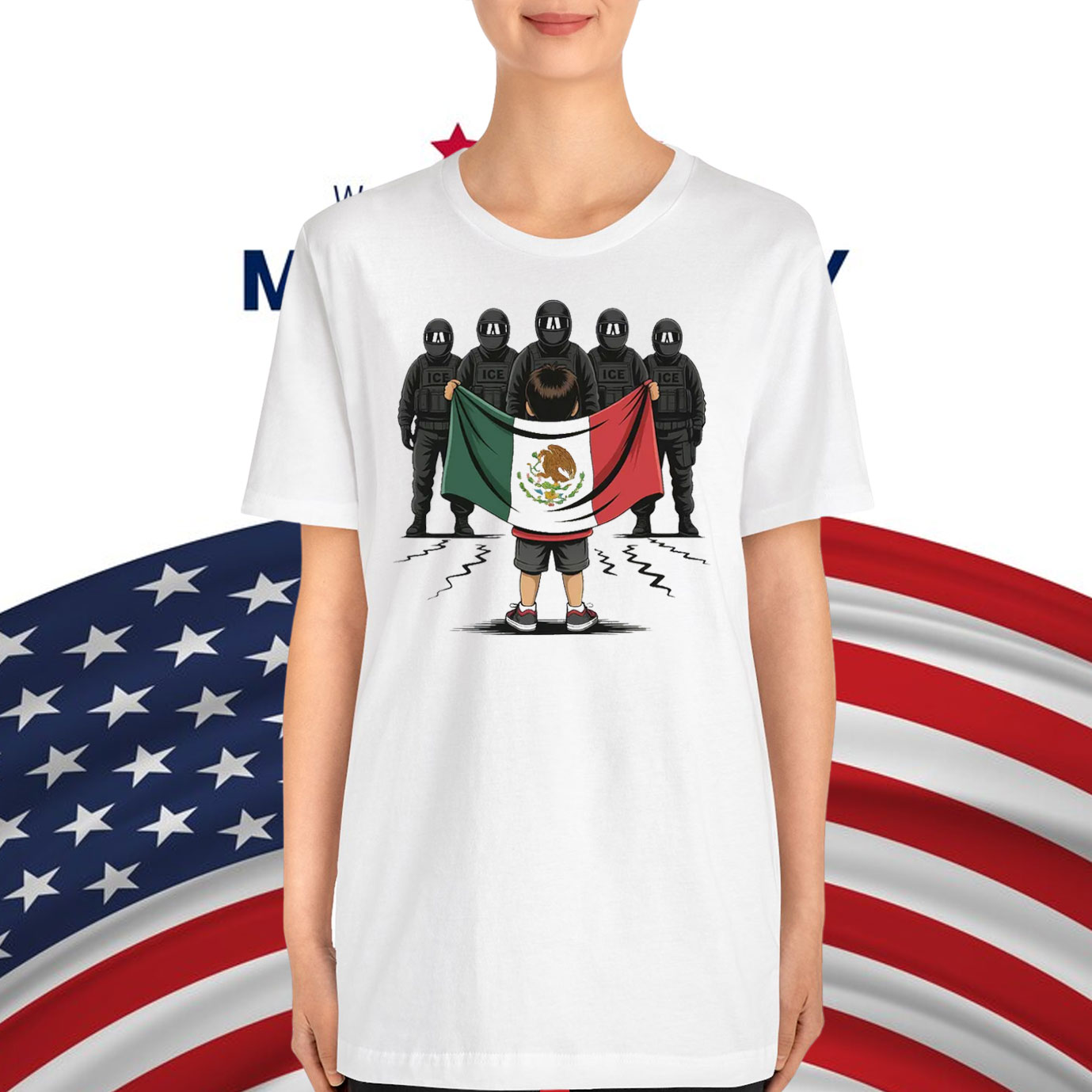 Fuck ICE Mexican T-Shirt