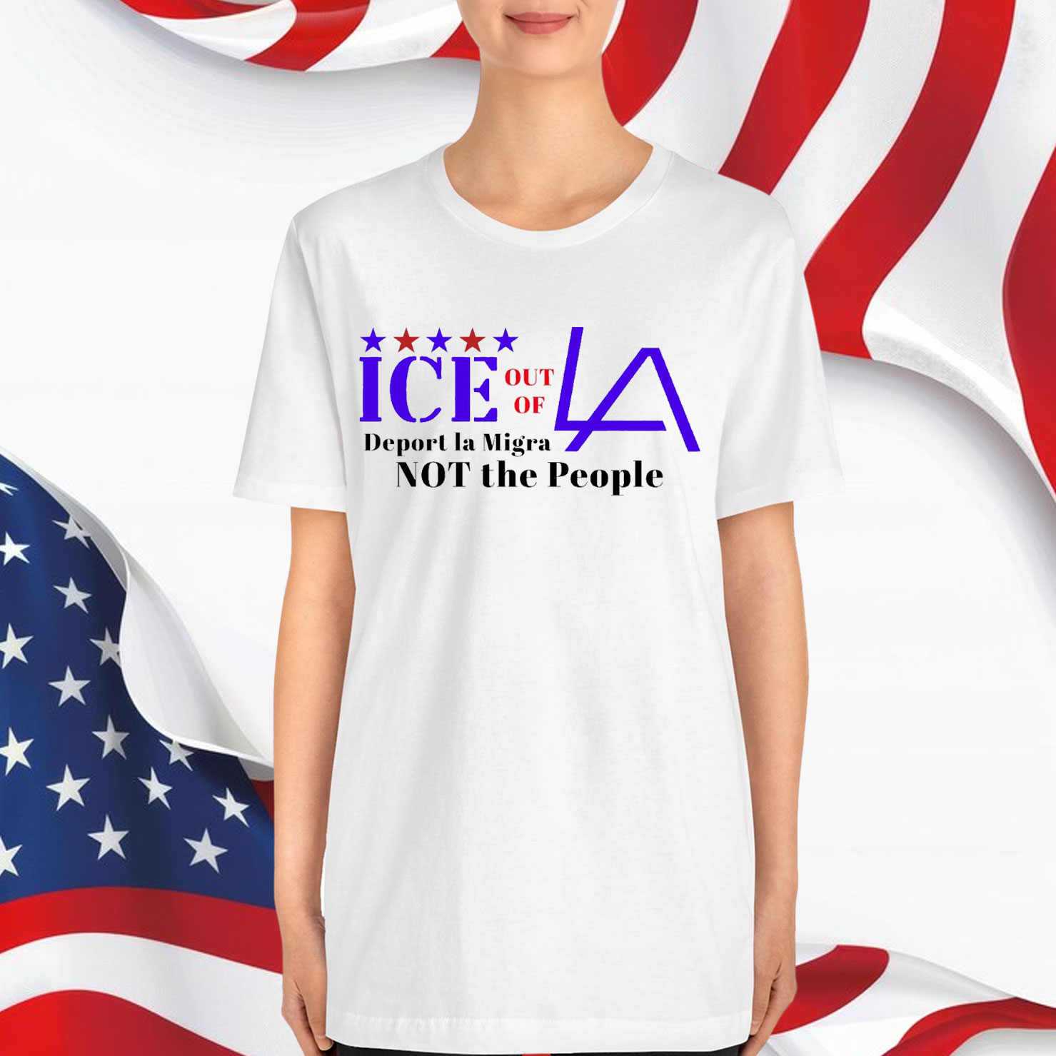 Fuck ICE Out Of LA Deport La Migra Not The People Shirt
