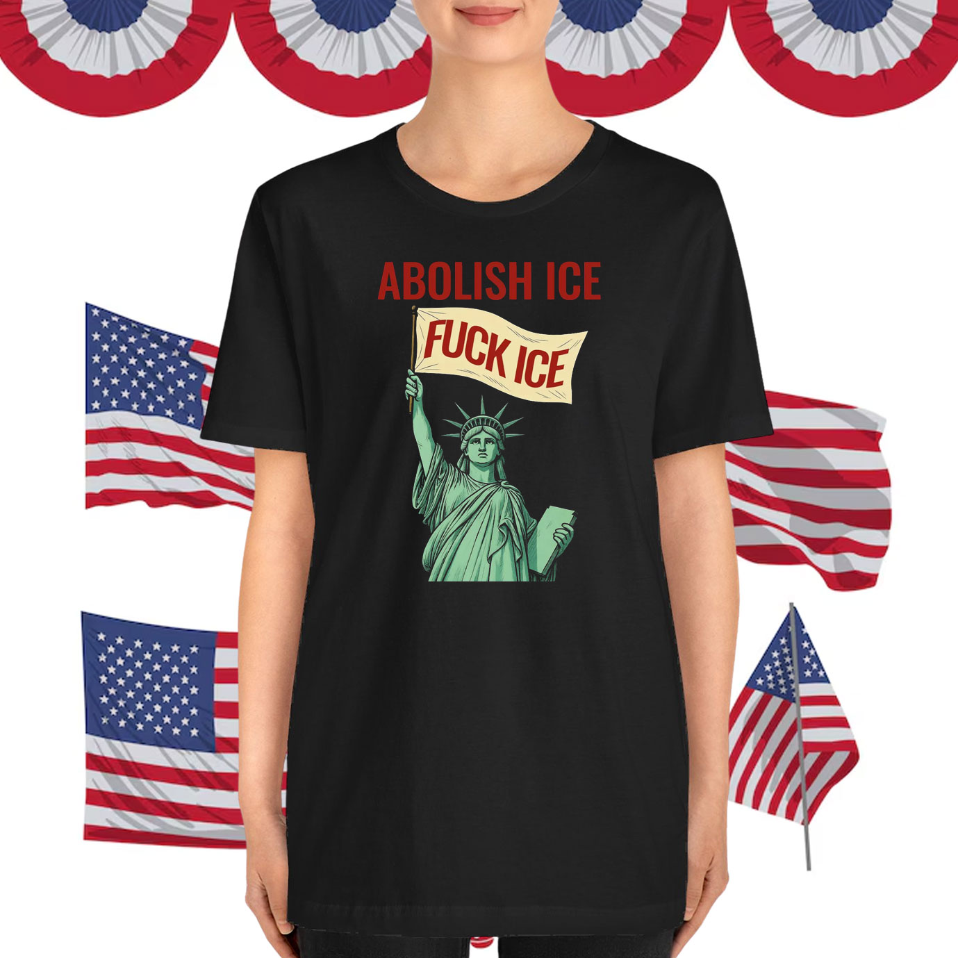 Fuck ICE T-Shirt Abolish ICE