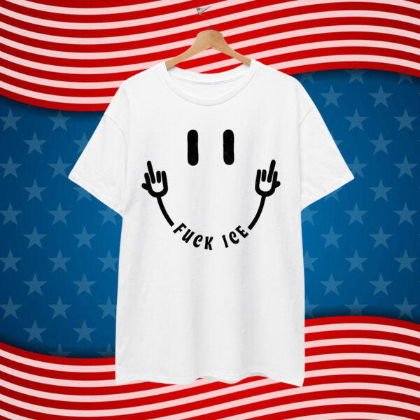 Fuck ICE Smiley Face Shirt