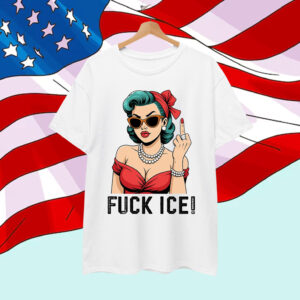 Fuck Ice Middle Fingers Anti Ice Shirt