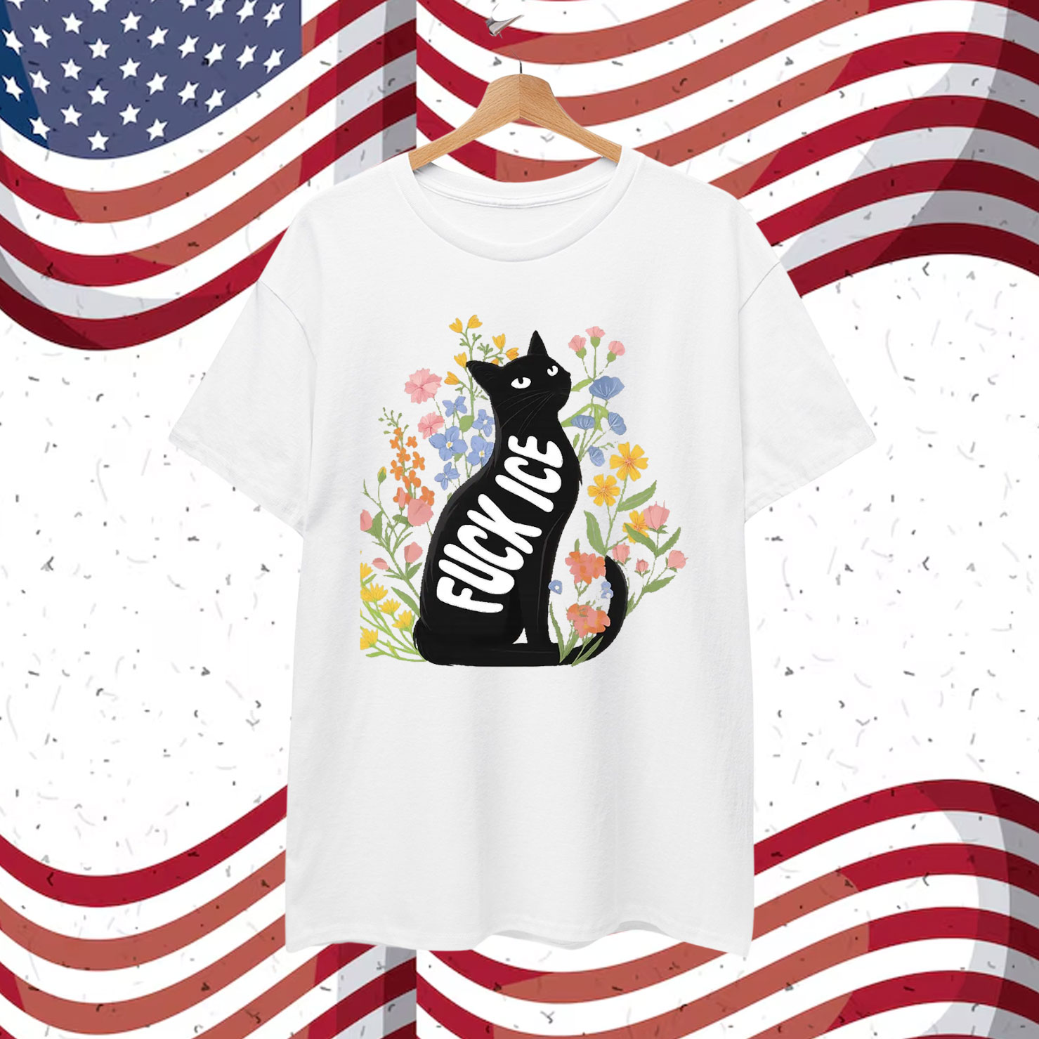 Fuck Ice Anti Cat Shirt