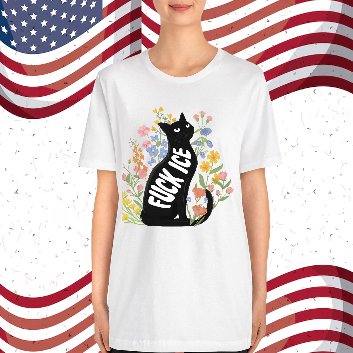Fuck Ice Anti Cat Shirt