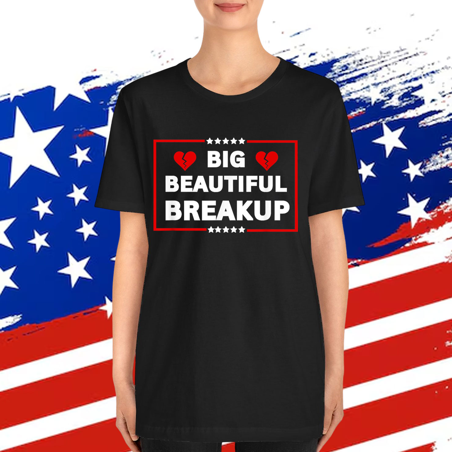 Funny Anti Trump BBB Big Beautiful Breakup Political T-Shirt