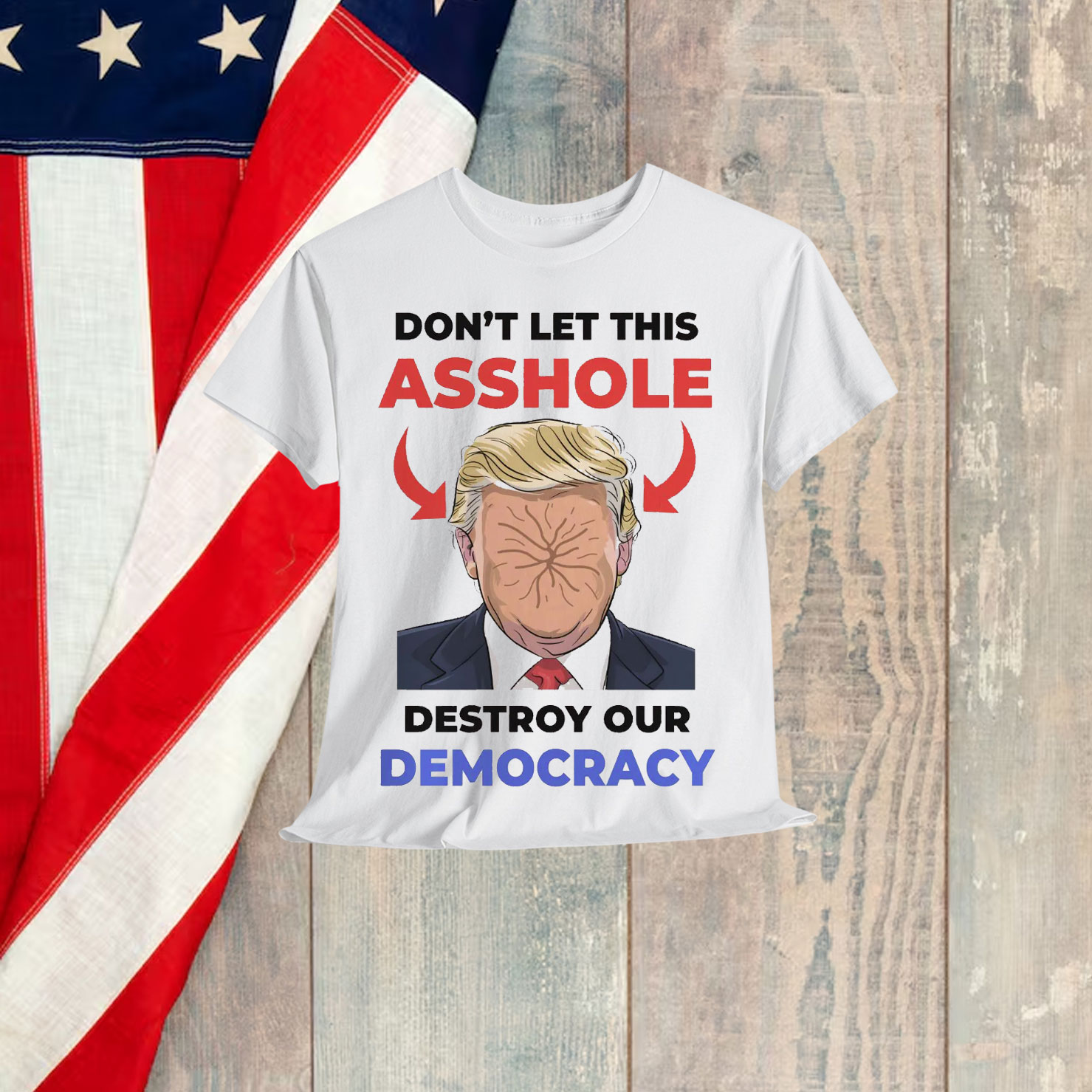 Funny Anti Trump Impeach Convict Remove T-Shirt