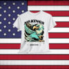 Funny Bald Eagle No Kings In America Fireworks T-Shirt
