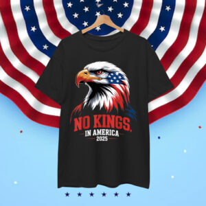 Funny No Kings In America Men American T-Shirt