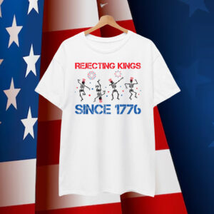 Funny Skeleton Amercian Since 1776 T-Shirt