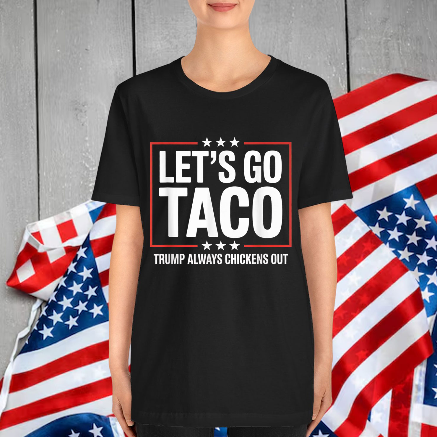 Funny Trump Taco Joke Anti Trump Protest T-Shirt