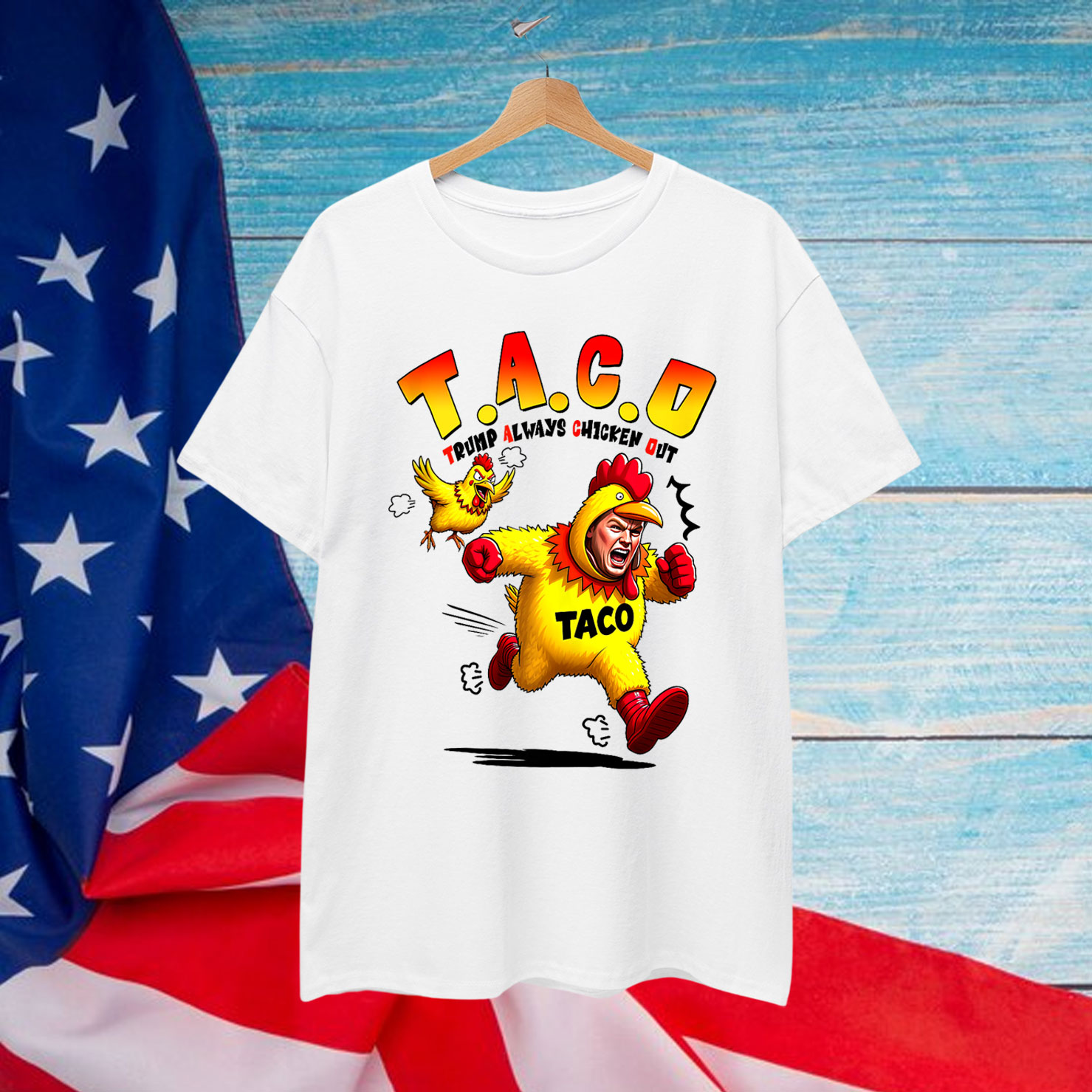 Funny Trump Taco Joke Anti T-Shirt