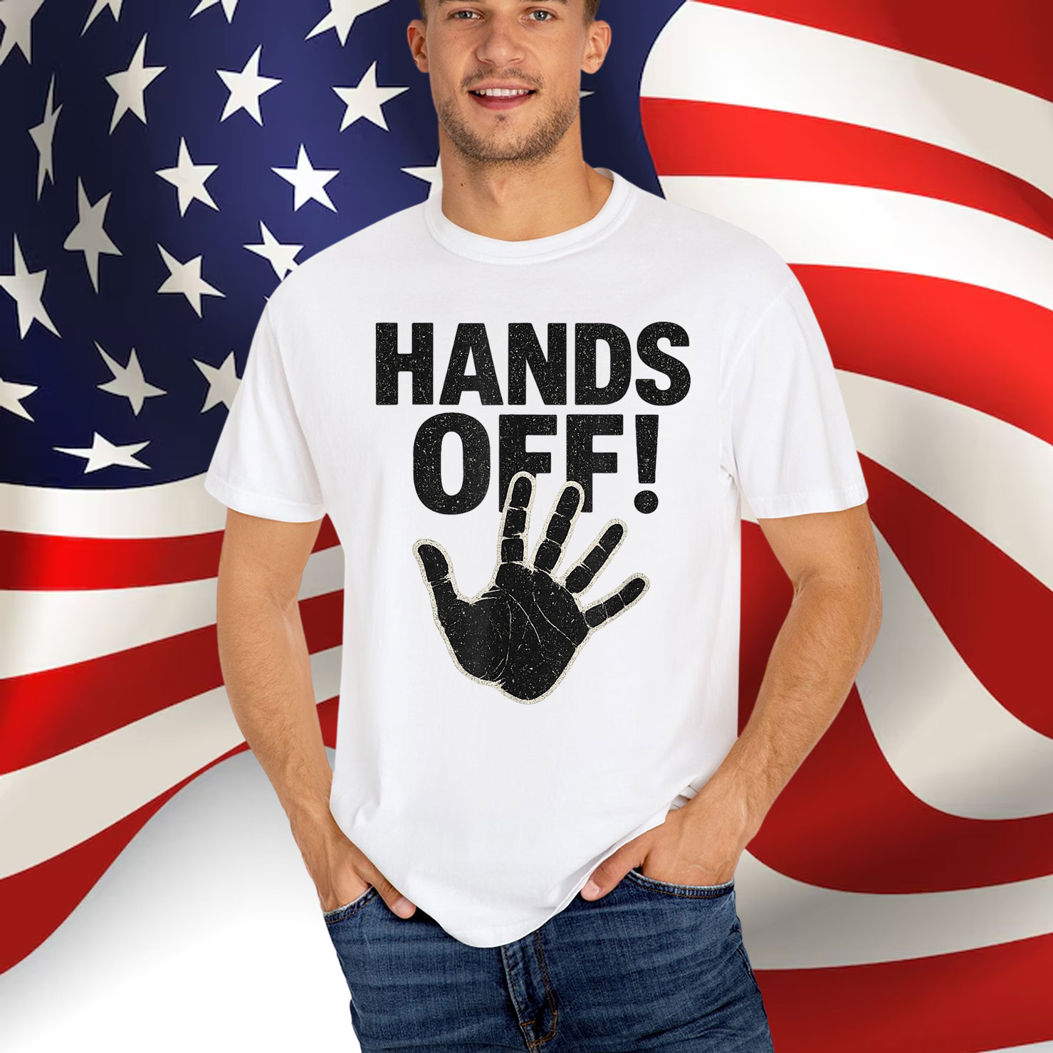 Hands Off My Country My Body Medicare Political T-Shirt