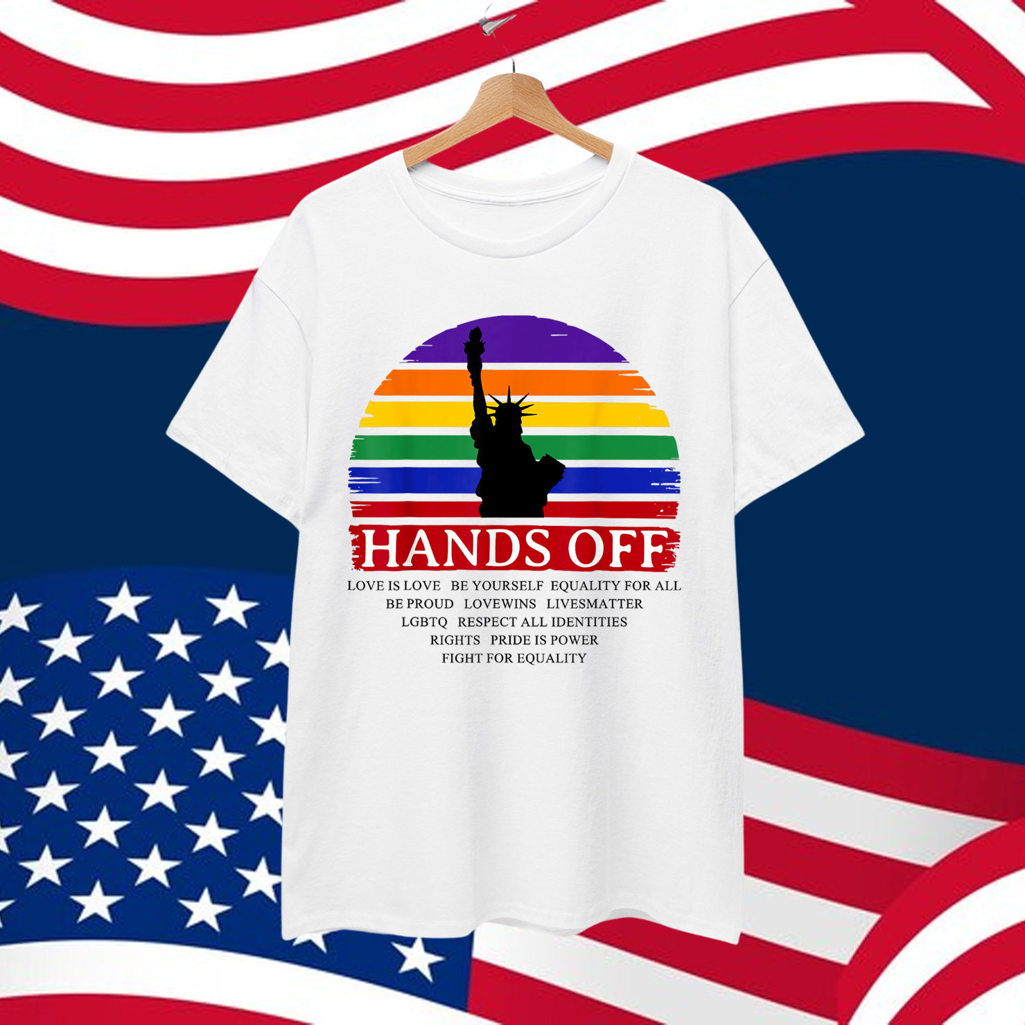 Hands Off Pride Month T-Shirt