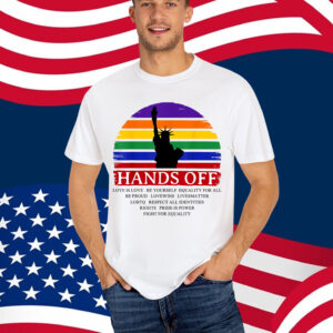Hands Off Pride Month T-Shirt