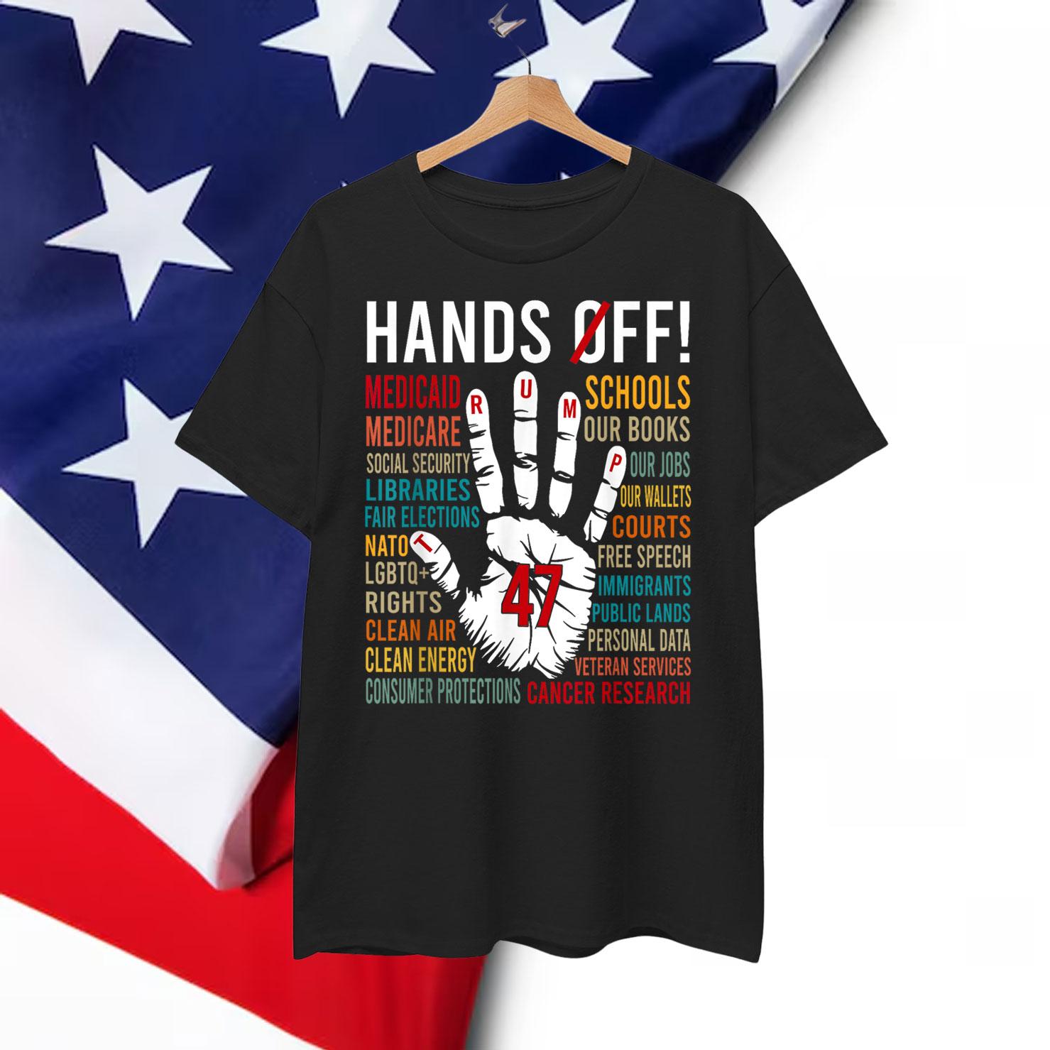 Hands Off Protest T-Shirt