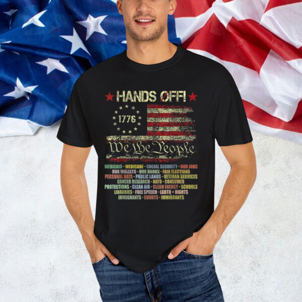 Hands Off Social Security Protest Resist T-Shirt
