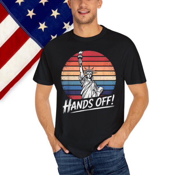 Hands Off Statue of Liberty Resistance T-Shirt