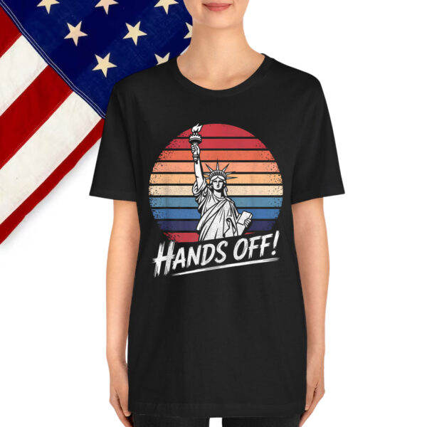 Hands Off Statue of Liberty Resistance T-Shirt