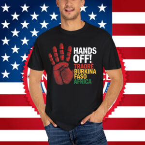 Hands off Traore Burkina Faso Africa Ibrahim Traoré Premium T-Shirt