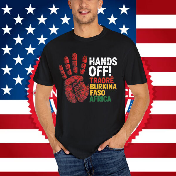 Hands off Traore Burkina Faso Africa Ibrahim Traoré Premium T-Shirt