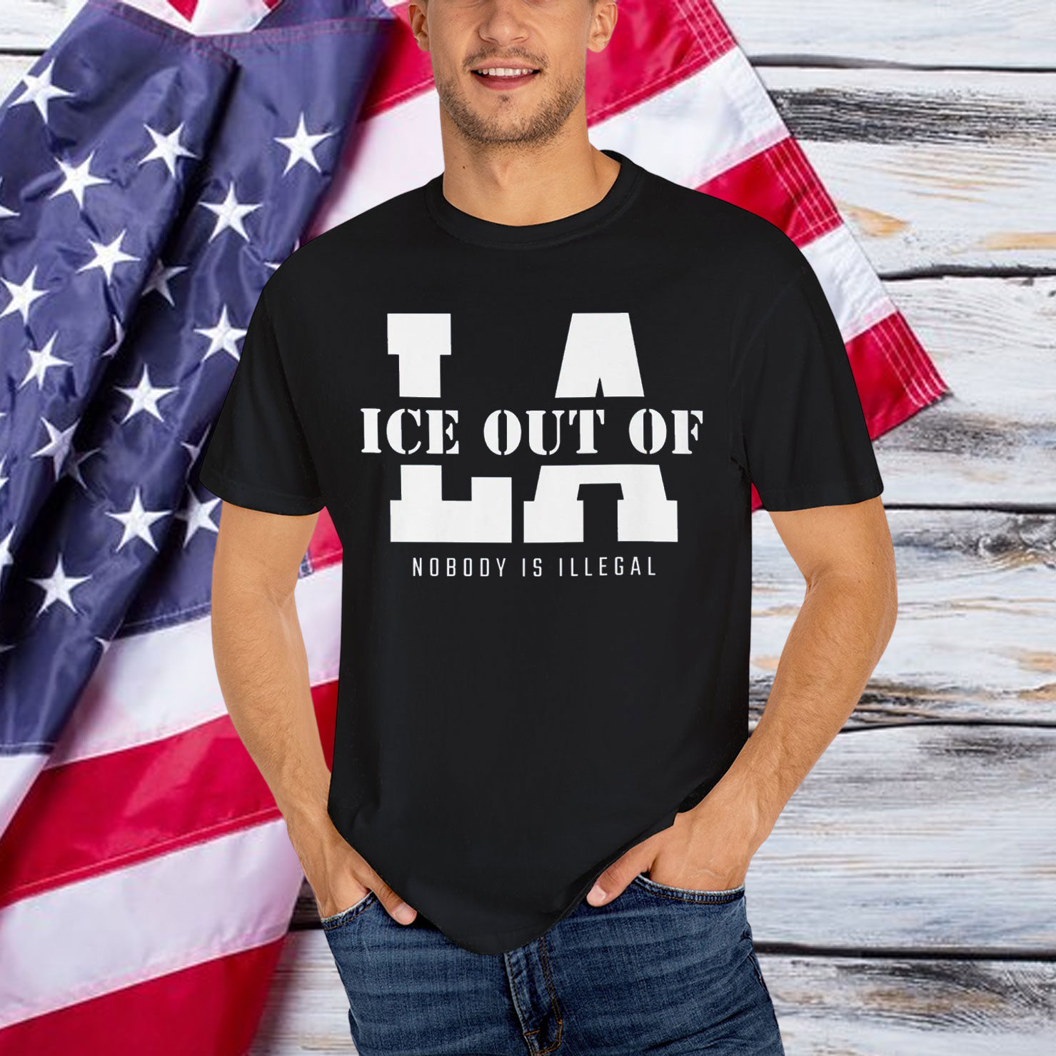 Out of LA Anti ICE Protest Shirt