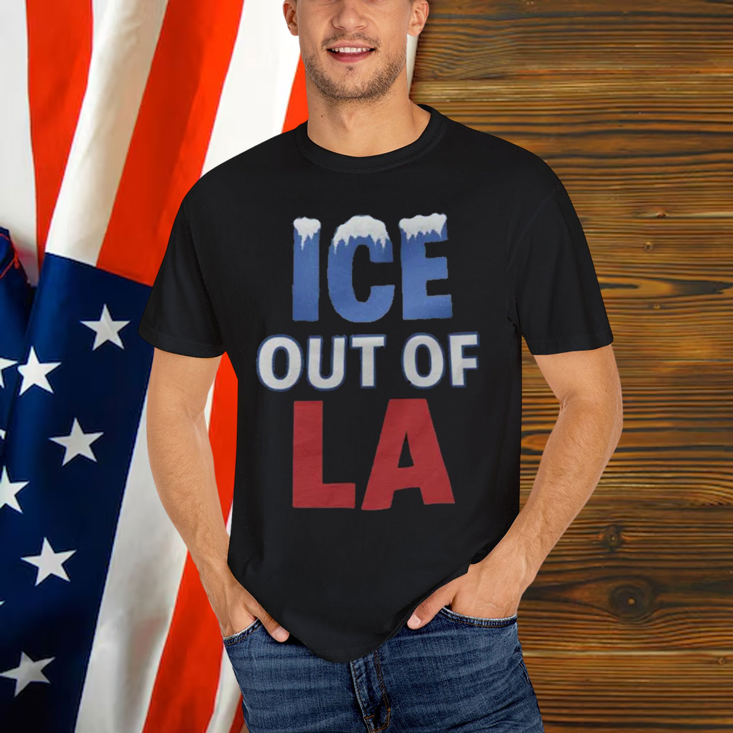 ICE Protest Out Of LA Shirt