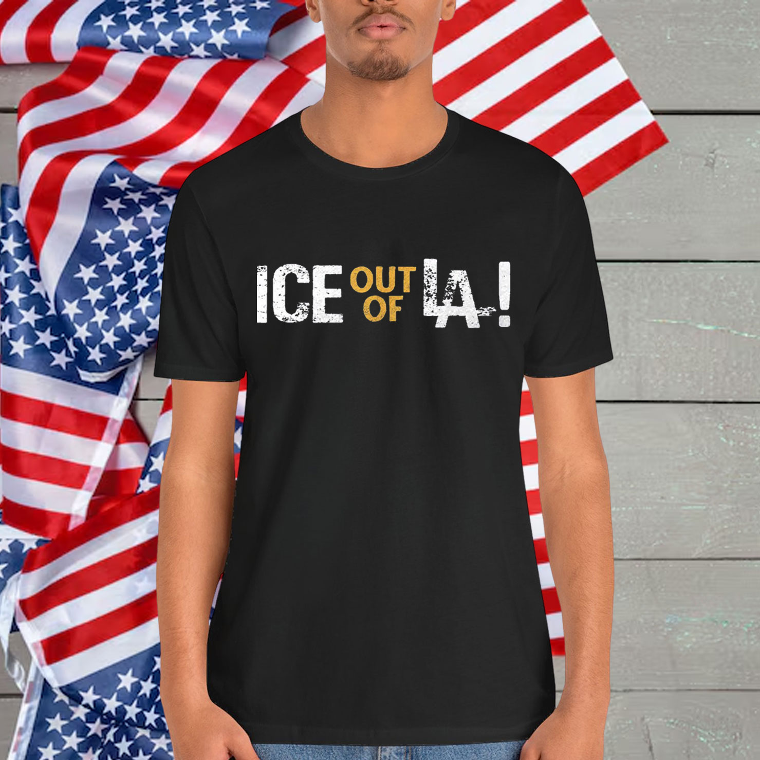 Ice Out Of LA Immigration Protests Shirt