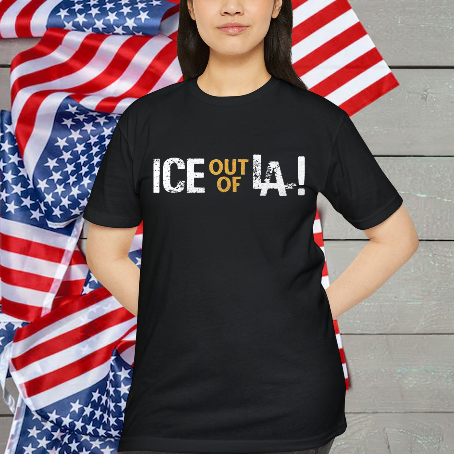 Ice Out Of LA Immigration Protests Shirt