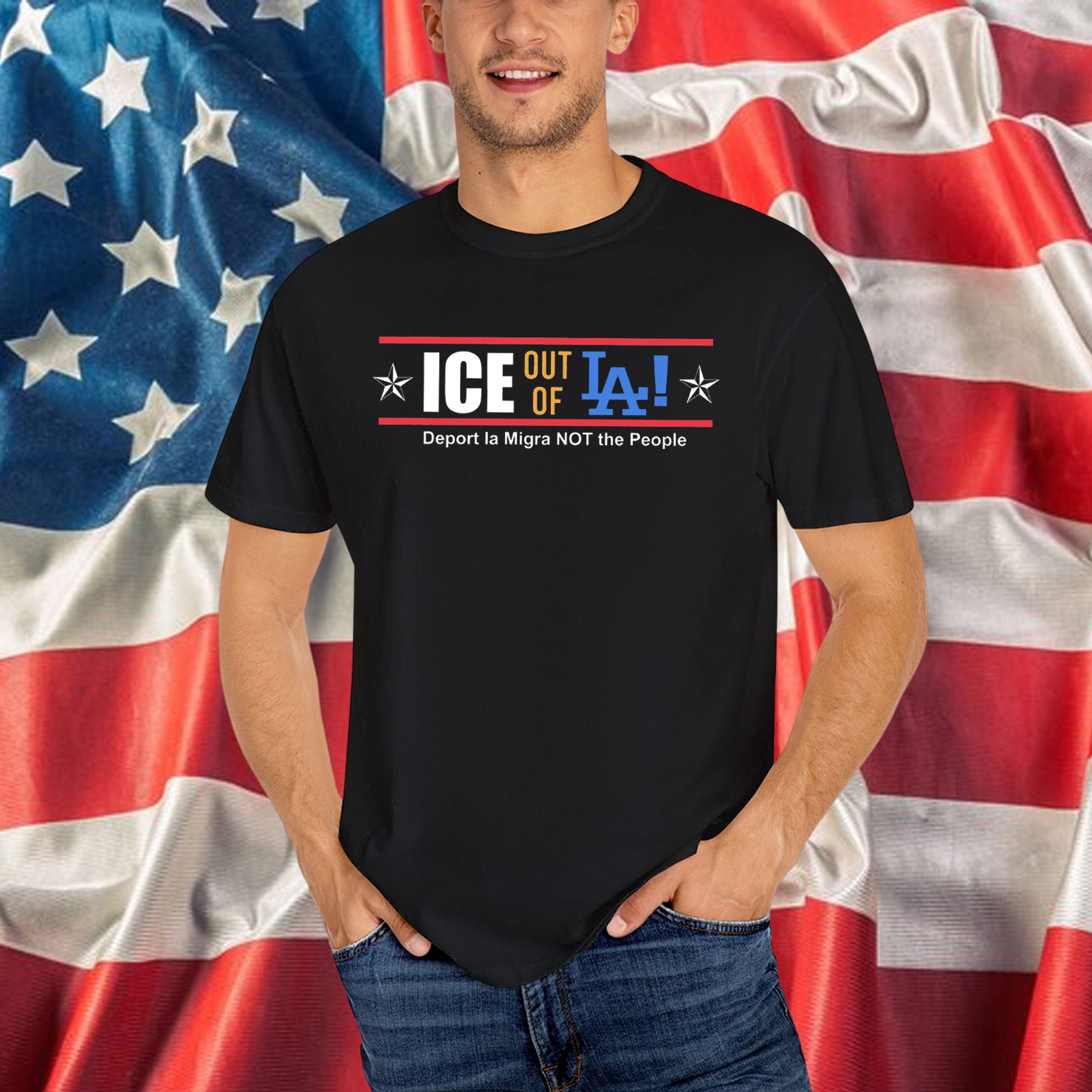 Ice Out Of La Anti Trump Shirt