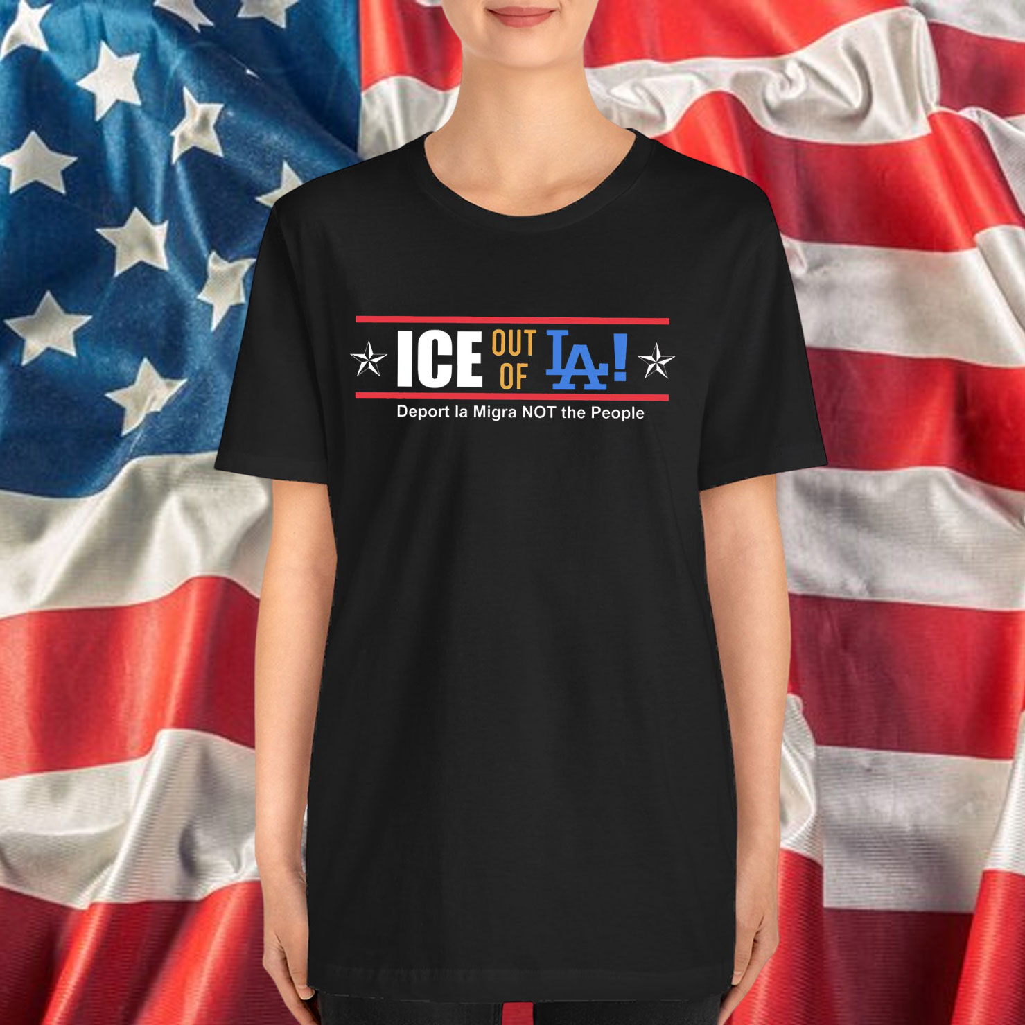 Ice Out Of La Anti Trump Shirt