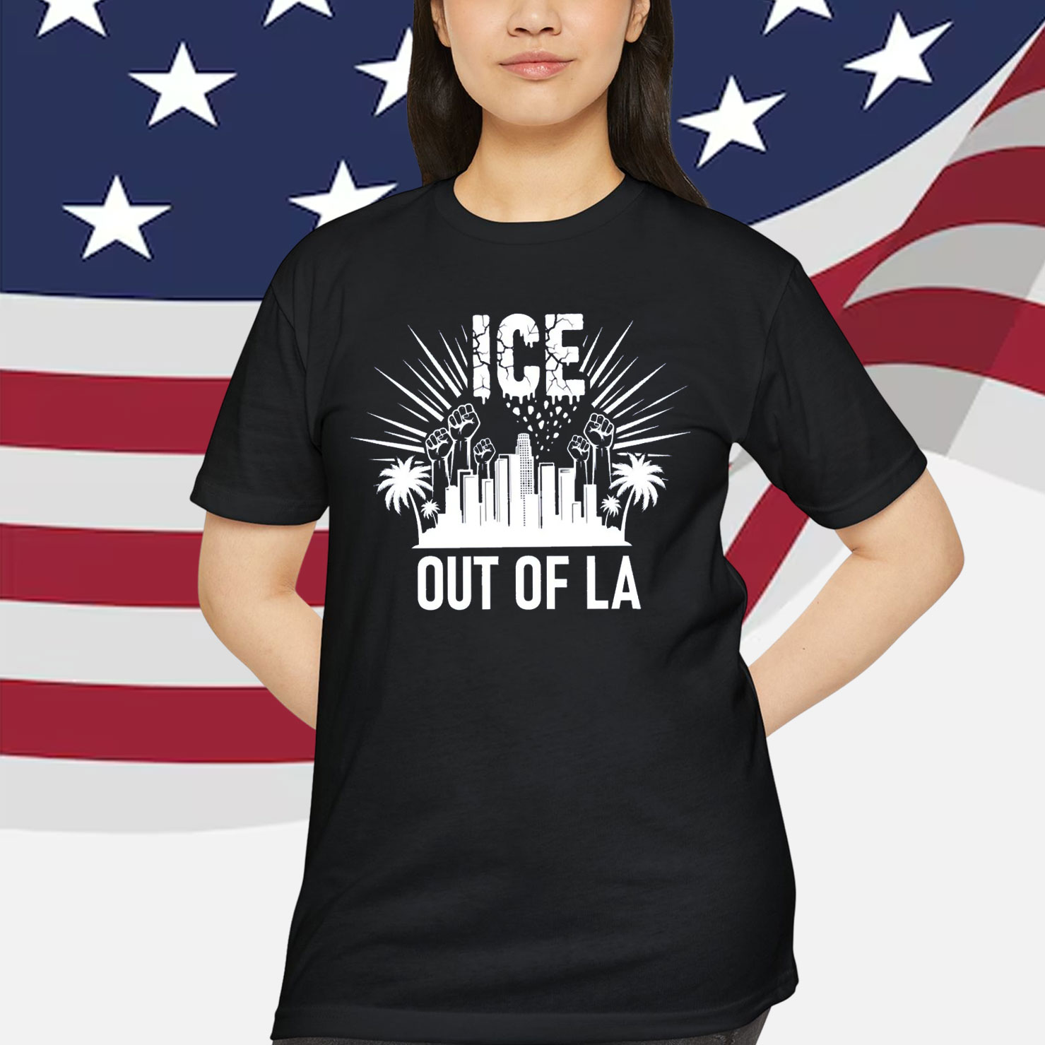 Ice Out Of LA Protest Shirt