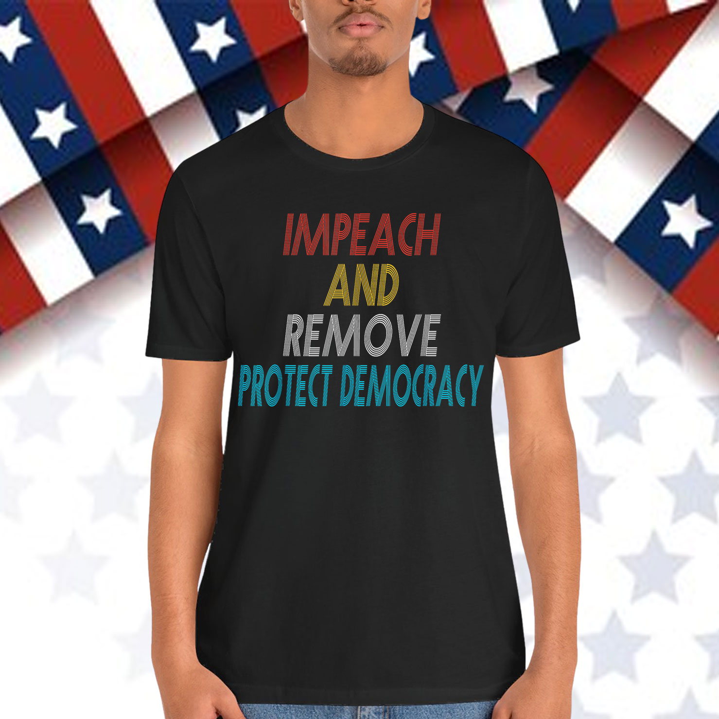 Impeach And Remove Protect Democracy T-Shirt