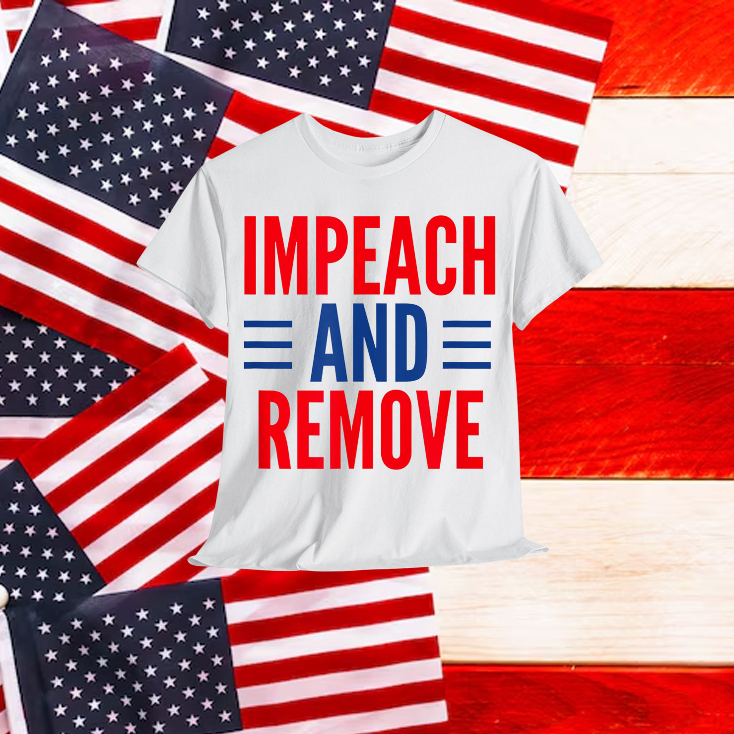 Impeach And Remove Trump T-Shirt