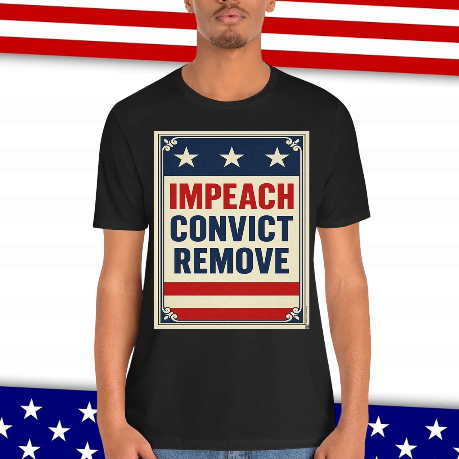 Impeach Convict Remove T-Shirt