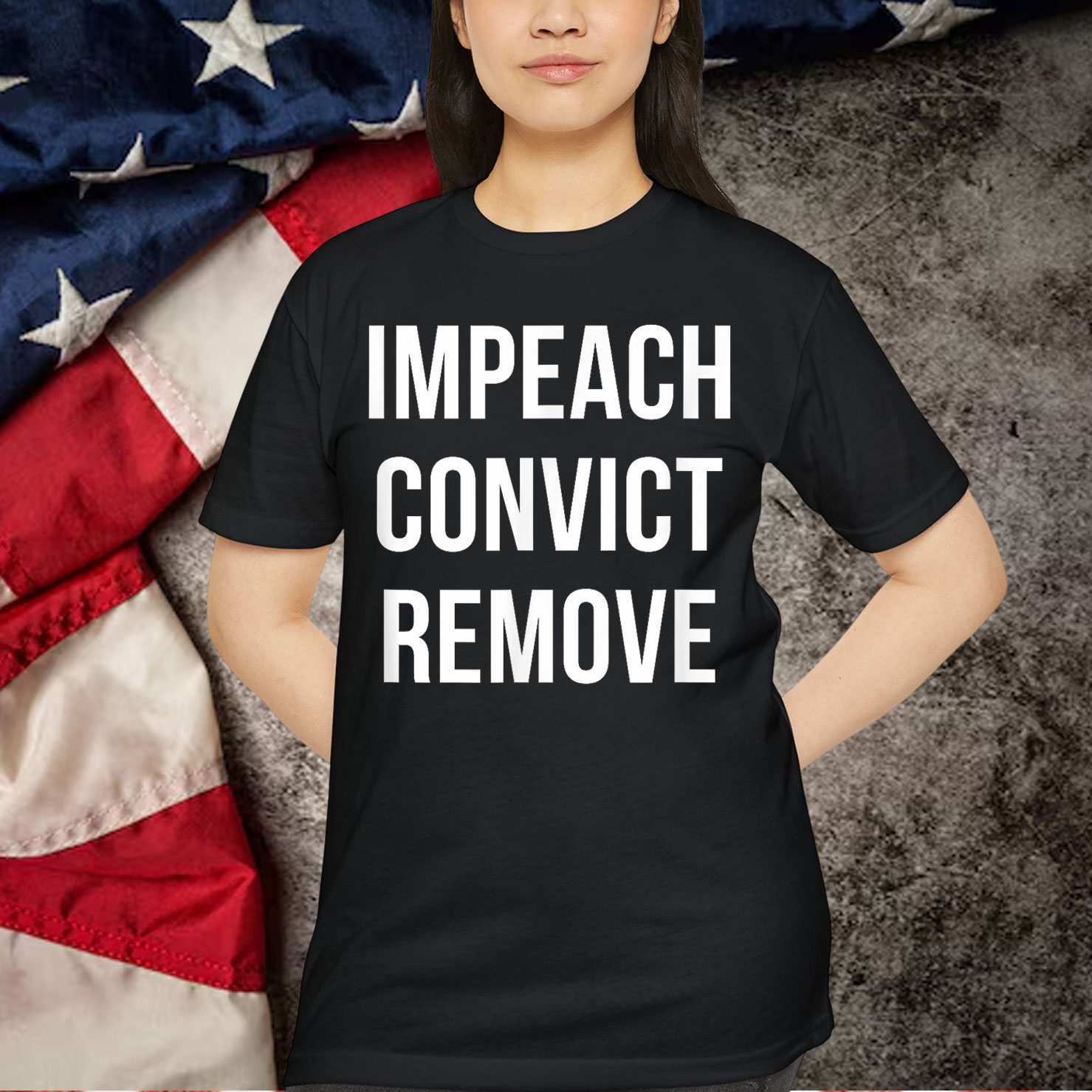 Impeach Convict Remove T-Shirt