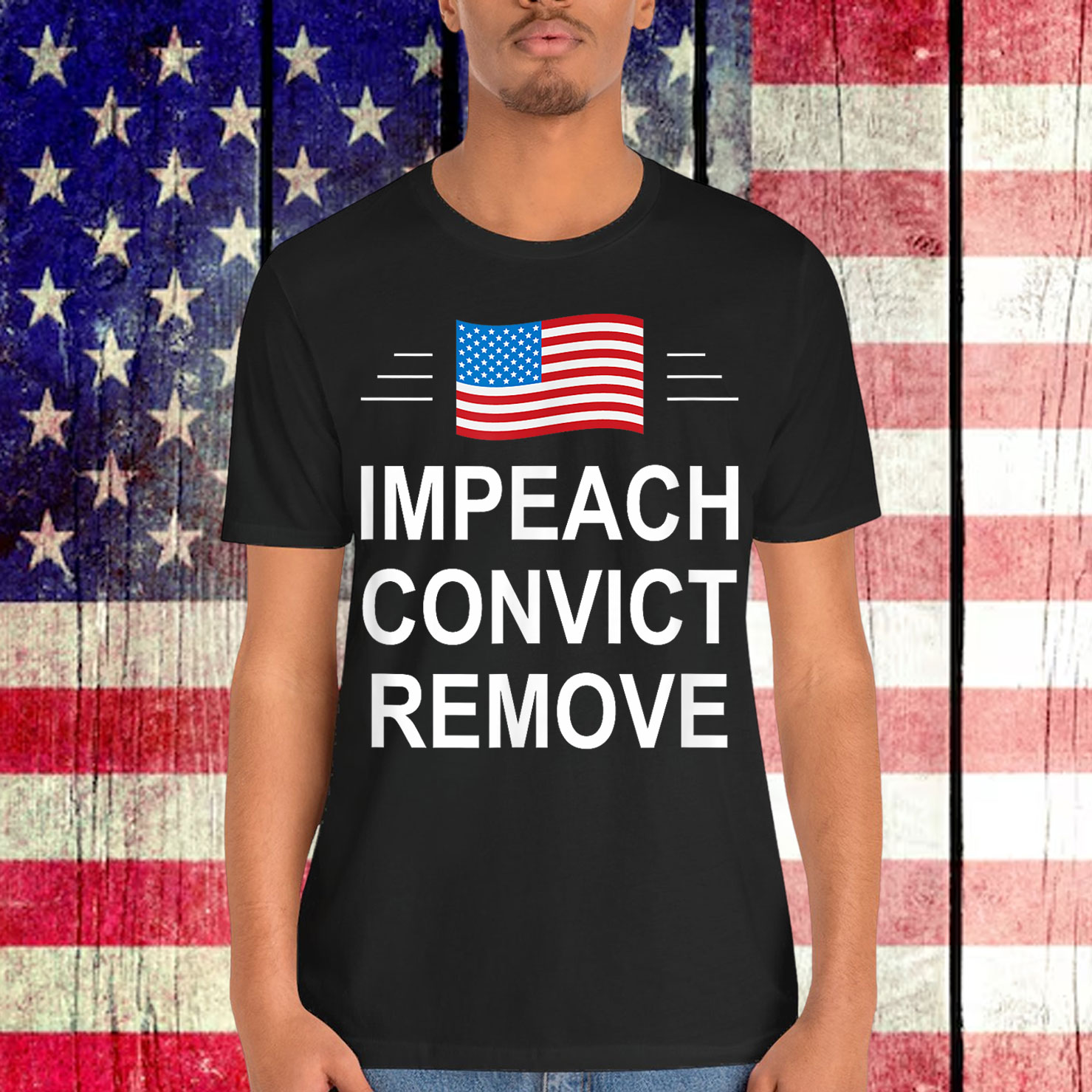 Impeach Convict Remove T-Shirt