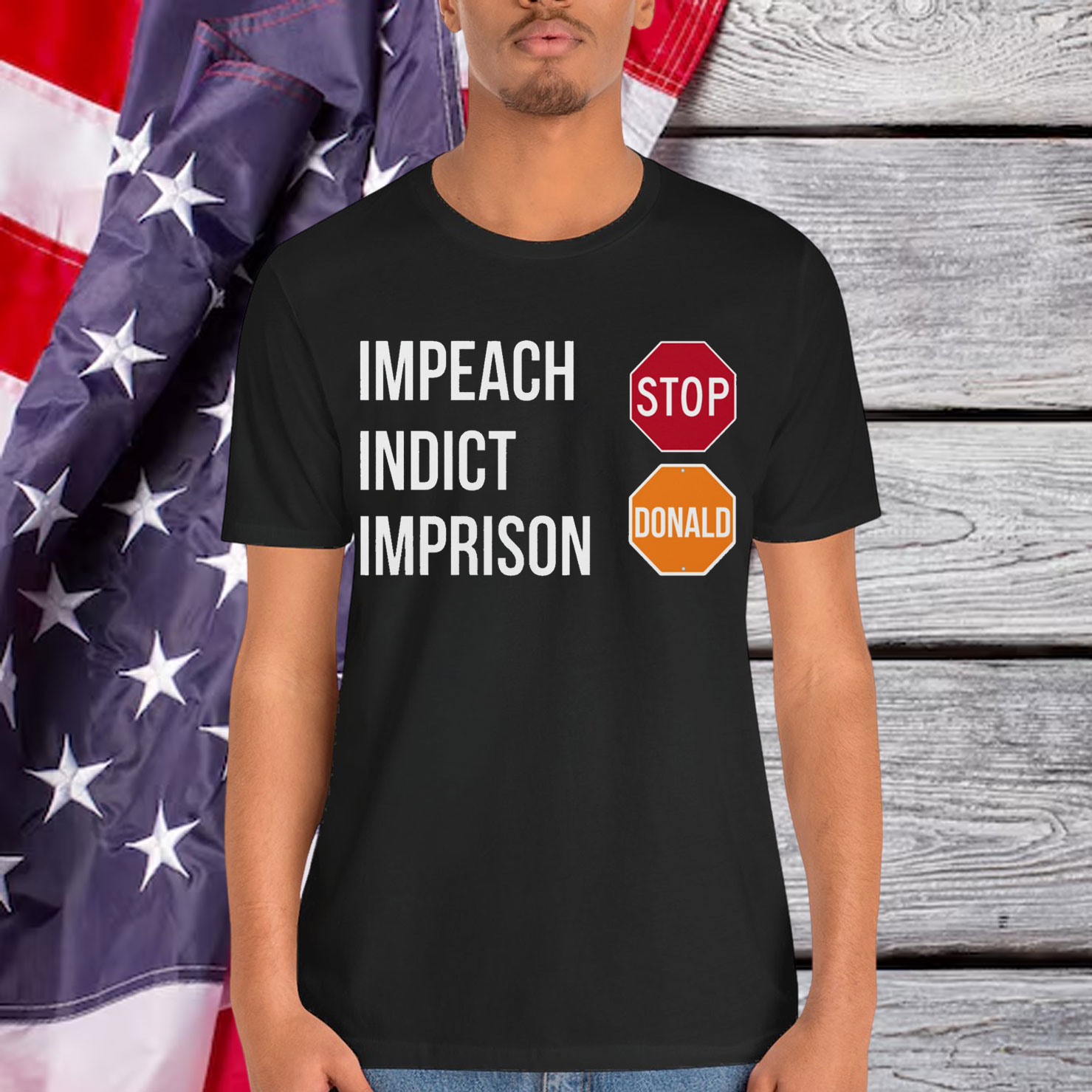 Impeach Indict Imprison T-Shirt
