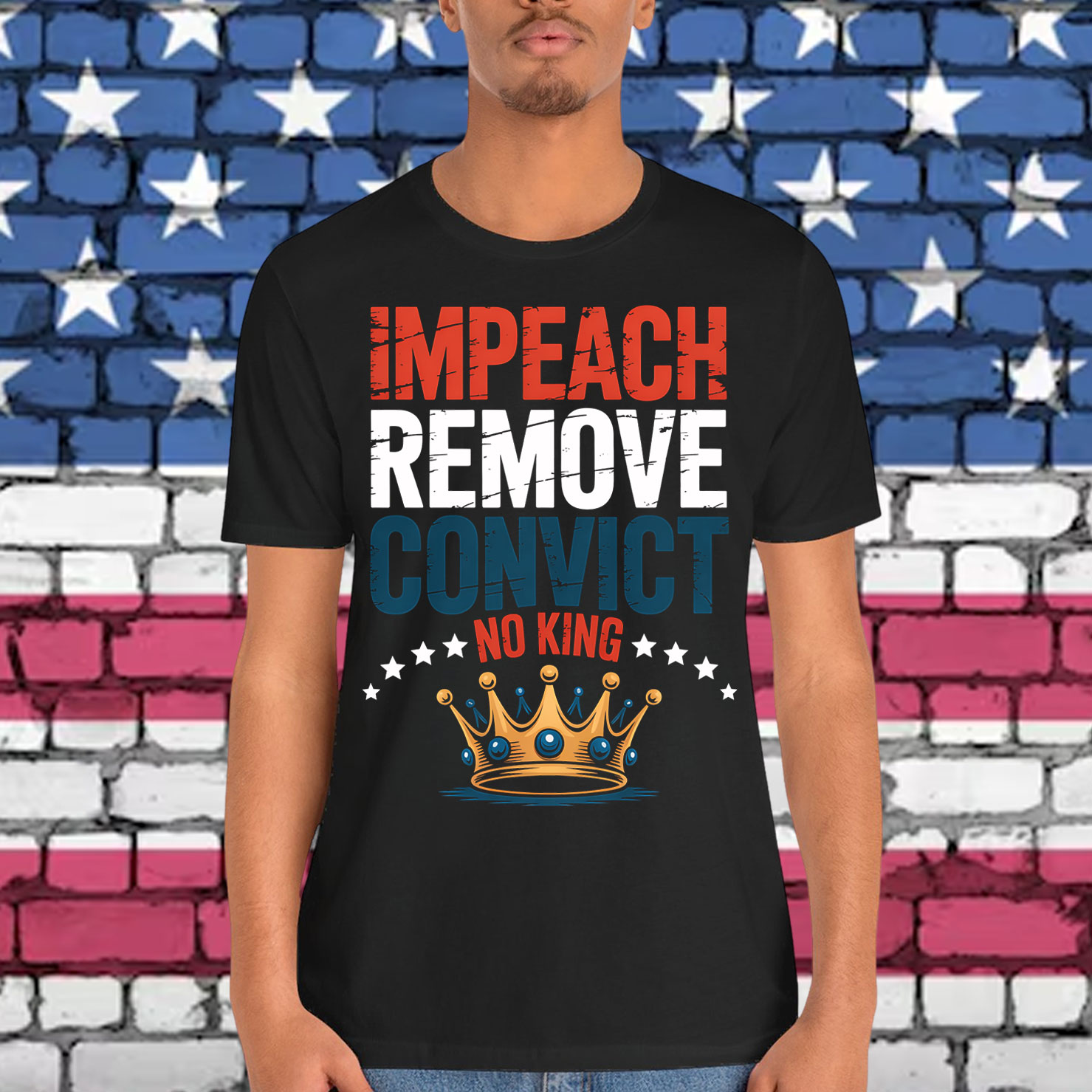 Impeach Remove Convict King American Citizen T-Shirt