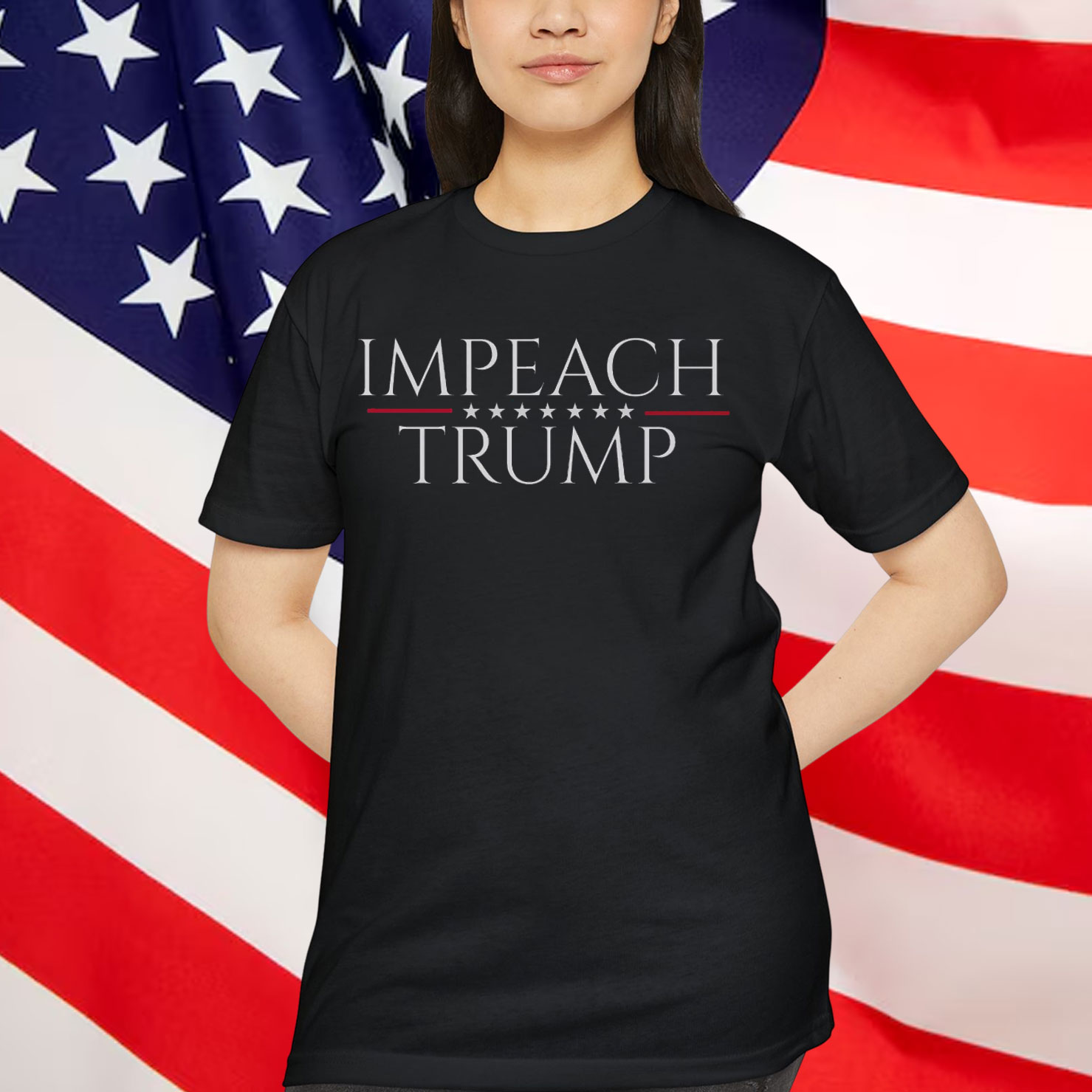 Impeach Trump Political Fascism Anti Trump T-Shirt
