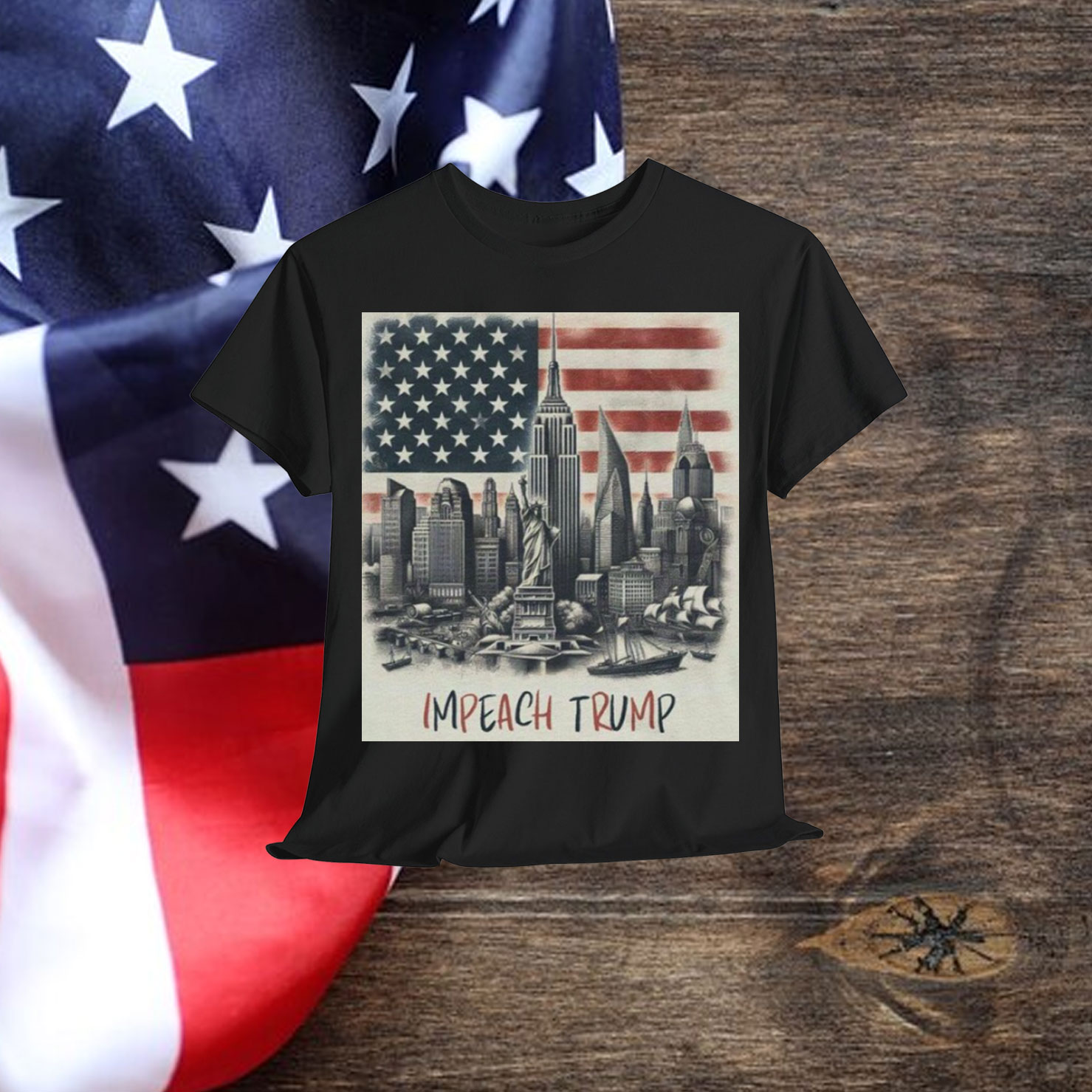 Impeach Trump Anti Protest Not Activist T-Shirt